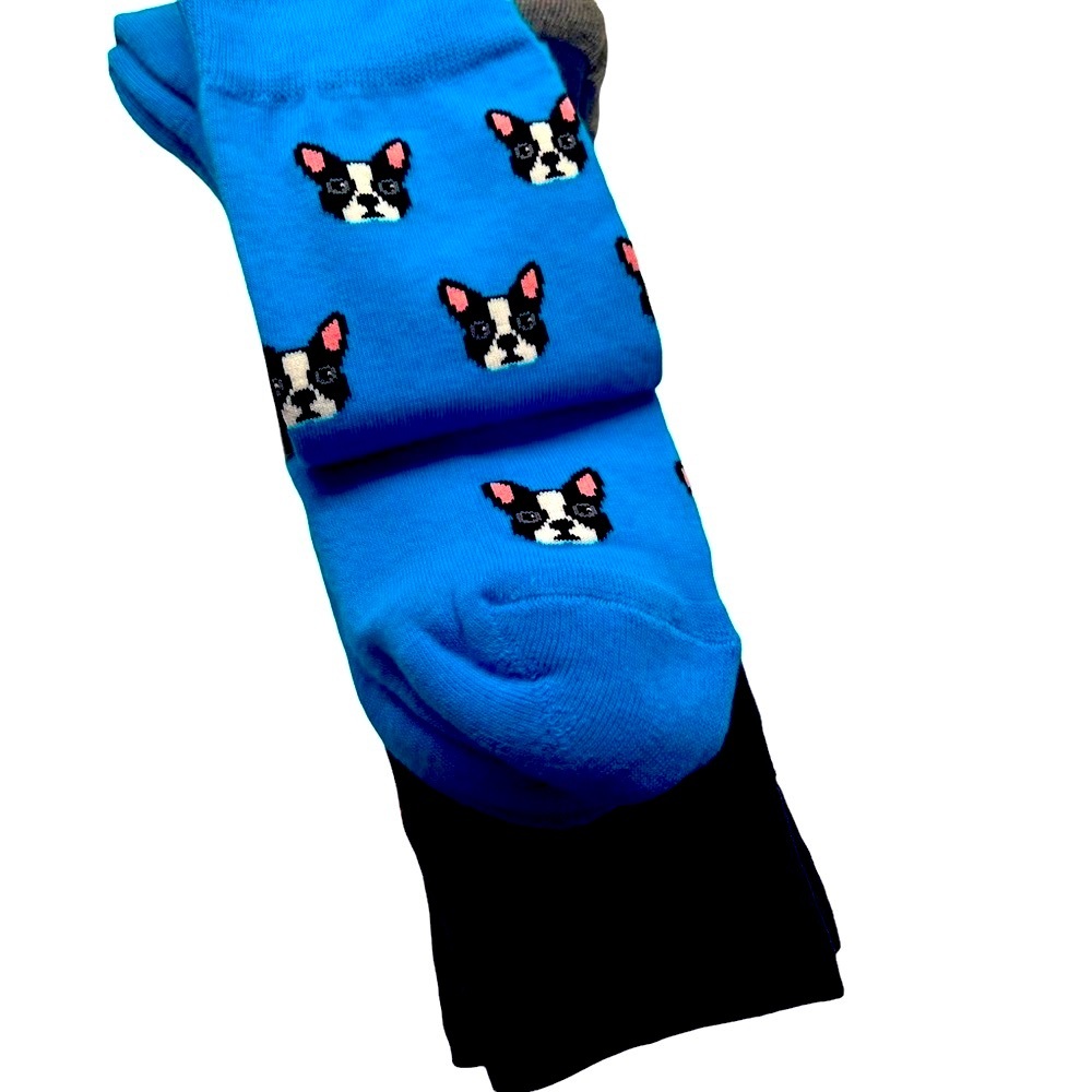 New Crew Socks Hot Sox 3 pairs size 6-12 shoe Variety Pack